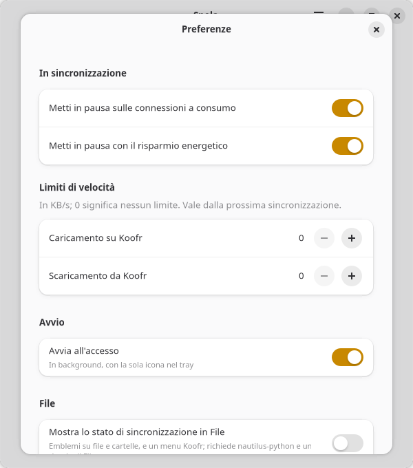 Le preferenze di Spola